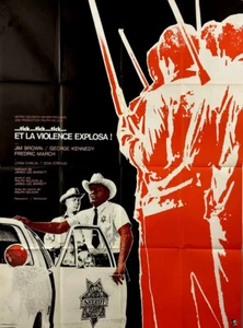 Jim Brown George Kennedy Fredric March TICK TICK TICK Ralph Nelson 1970 47x63 - Imagen 1 de 1
