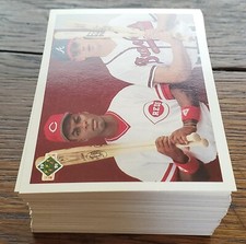 98ct 1991 RYAN KLESKO/REGGIE SANDERS UPPER DECK FINAL EDITION RC CARDS #1F MINT