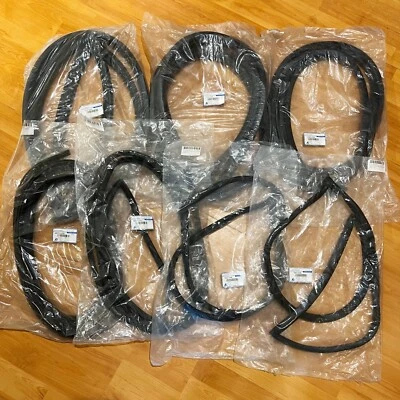 for Datsun Bluebird 510 2D sedan 1600 windshield window weatherstrip seal set 7 - Image 1 of 4