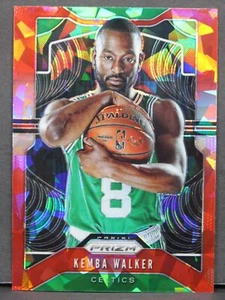 AUTOGRAPH ERROR 2019-20 Panini Prizm Kemba Walker Red Cracked Ice Prizm Card #54 - Picture 1 of 8