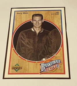 1991-92 Upper Deck Box Bottom Jerry West - Picture 1 of 1
