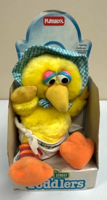 1983 Playskool Big Bird Sesame Street Toddlers Preschool Plush Doll Vintage NIB - Image 1 of 4