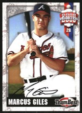 2000 Team Best Rookies Autographs #23 Marcus Giles