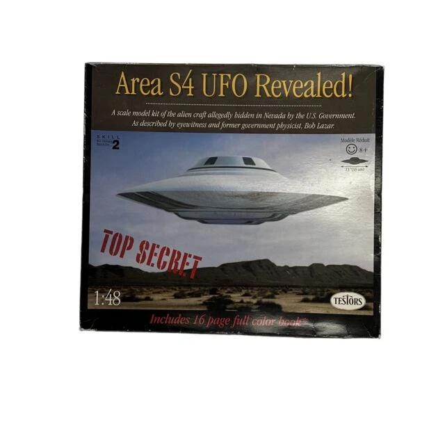 Testors S4 UFO 1/48 Spacecraft