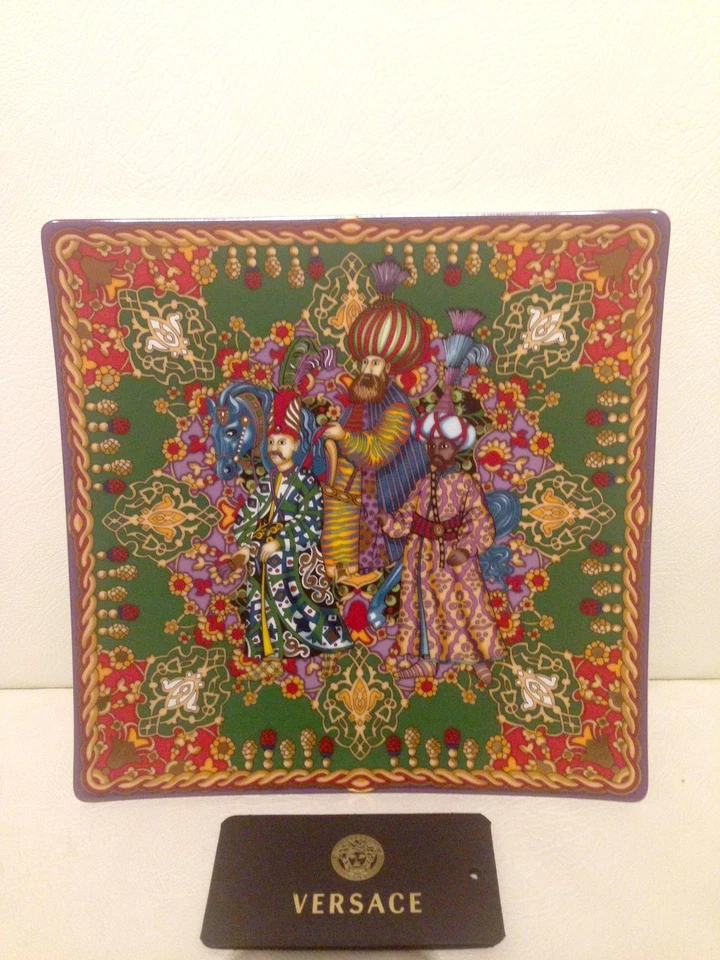 Tray Christmas Chariot 2007 Versace Rosenthal - Dish