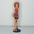 Monster High Toralei Stripe Ghouls Alive Doll + Stand