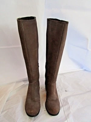  ELIZABETH AND JAMES E-Wallis Botas de Cuero Marrón con Espalda Elástica Talla 5.5 Foto 1 de 4