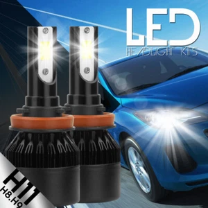 Xentec 388W H11 LED Headlight Bulb H8 H9 38800LM Xenon 6000k Light High Power - Picture 1 of 12