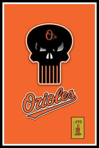 Baltimore Orioles Poster, BALTIMORE ORIOLES MLB Baseball Print Free Shipping Us Cover