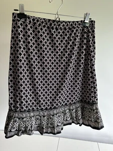 Max Studio Women’s Black Print Skirt Size S - Picture 1 of 4