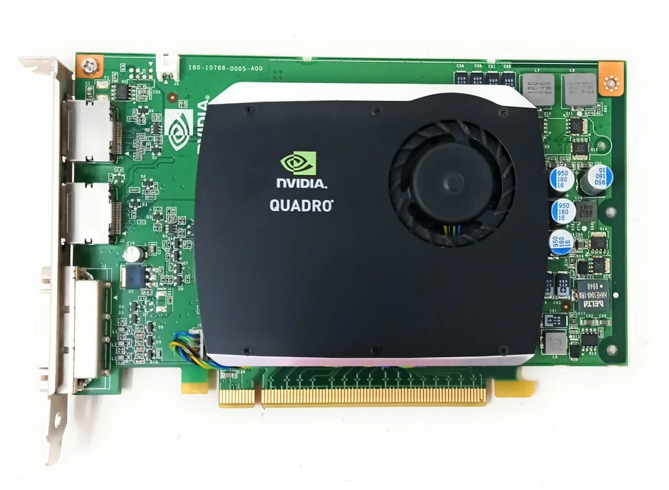 NVIDIA Quadro FX 580 Video Card - 0,5GB - 2560x1600 - GDDR3 - PCI Express X 16 - Image 1 of 4