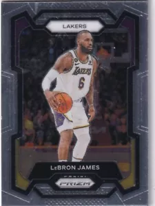 2023-24 Panini Prizm NBA No. 63 LeBron James - Picture 1 of 2
