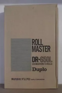 Ruedas maestras Duplo DR-650L para DP 4030 4035 43 E F S SF SH 2 ruedas embalaje original A - Imagen 1 de 1