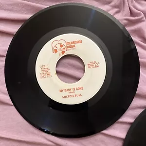 MILTON BULL-MY BABY IS GONE/UNTOUCHABLE SKANK HOT EARTH & CO - Picture 1 of 4