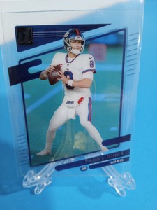 2021 Panini Clearly Donruss 36 Daniel Jones - New York Giants