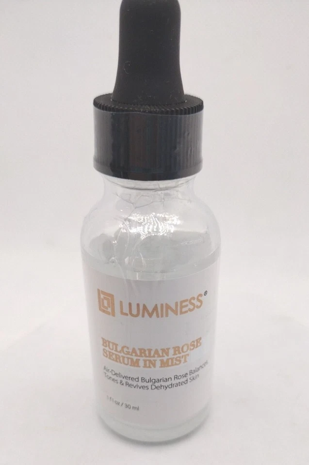 New Sealed Luminess Bulgarian Rose Serum Mist Air Delivered Tones Balance 1oz - Image 1 of 3