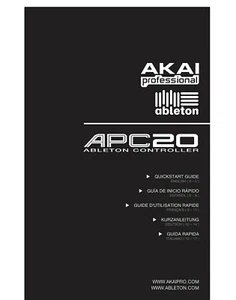 Akai APC20 Ableton Controller Owners Instruction Manual - Picture 1 of 1