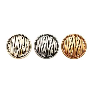 5pcs Vintage Metal Button for Handmade Apparel Decor Sewing Craft Bag DIY Design - Picture 1 of 6