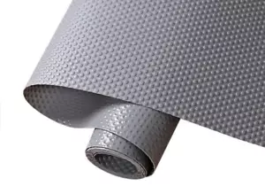 Bulk Roll - 45cm x 500cm Flexible Dark Grey Waterproof Drawer Shelf Liner Mat - Picture 1 of 2