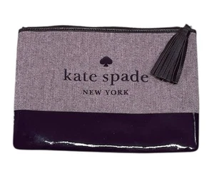 Pochette Kate Spade rosa/rosso vernice pelle di mucca cotone nappa 10x7 pollici - Foto 1 di 4