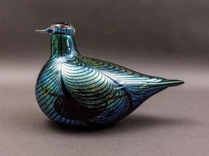 Iittala Finnland Oiva Toikka Nuutajarvi irisierendes Glas Fasaani Fasan Vogel 9 Zoll - Bild 1 von 8