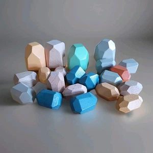 Lovevery Stapel Free Spirit Spielset Blöcke 21-teiliges Set gemischte Farben großes Set - Bild 1 von 3