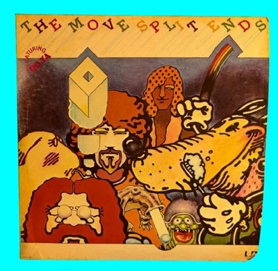 THE MOVE ~ SPLIT ENDS LP ~ 1972 UNITED ARTISTS UAS-5666 JEFF LYNNE ROY WOOD  Foto 1 de 3