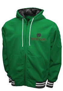 Notre Dame Fighting Irish Franchise Club Grind Hooded Jacket - Picture 1 of 3