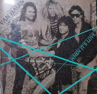 Van Halen - When It's Love - special fold out mirror sleeve pack 7" vinyl single - Image 1 of 3