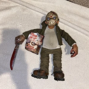 Mezco CINEMA OF FEAR JASON VOORHEES Deluxe Plüsch 2008 Freitag der 13. Selten. Anhänger - Bild 1 von 10