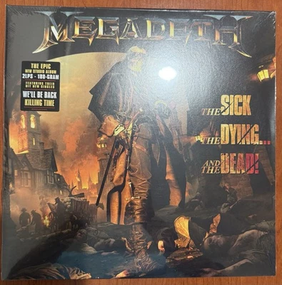 The Sick The Dying and The Dead! By Megadeth (Vinyl 2022) New Factory Sealed - Image 1 of 2