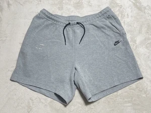 Nike Sportswear Tech Fleece Shorts Mens Size 2XL Gray Zip Pockets - Picture 1 of 13