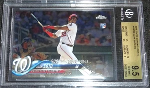 Topps 2018 actualización cromada RC Juan Soto HMT98 debut BGS 9,5/10 (mejor que PSA) - Imagen 1 de 1