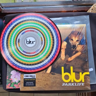Blur Parklife 2024 Record store day Zoetrope picture disc vinyl rare - Image 1 of 4