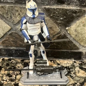 STAR WARS CLONE WARS CAPTAIN REX No. 4 LOOSE COMPLETE - Picture 1 of 4