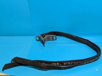 VINTAGE 80'S BLACK  NYLON CHRISTOPHE TOE STRAPS FOR RACING BIKE /MTB /ATB PEDALS - Image 1 of 4