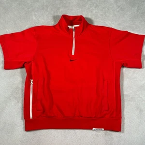 Nike Dri-FIT Standard Issue 1/4-Zip Short-Sleeve Basketball Shirt Men's Medium - Picture 1 of 12