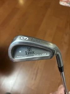 Lynx Parallax 6 Iron Original Regular Flex Steel Shaft - Picture 1 of 7