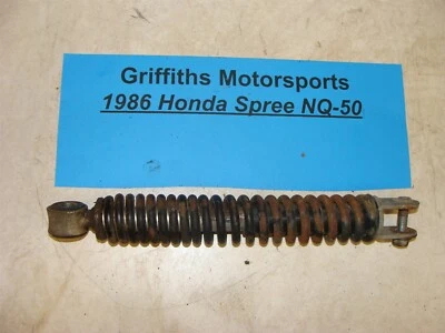 1986 HONDA SPREE NQ50 oem scooter moped rear shock absorber original suspension - Image 1 of 4
