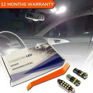 Audi A6 C7 4G LED Interior Premium Kit 14 SMD White Error Free Canbus - Picture 1 of 12