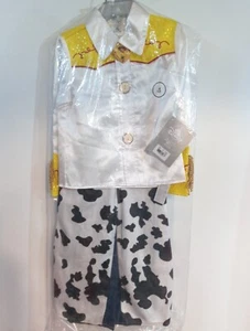 Sz. 4 Kids Officially Licensed Disney Toy Story Jessie Cowgirl Halloween Costume - Picture 1 of 3