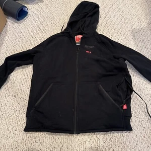 Milwaukee Heated Sweater Mens M M12 Hoodie Black Sweatshirt No Battery 15 - Picture 1 of 6