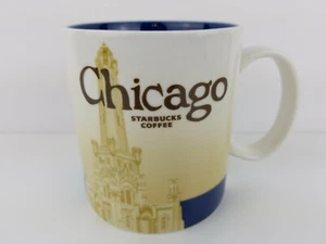 Starbucks Coffee Mug CHICAGO City Series 2010 Coffee Cup Collectibles Mugs - Picture 1 of 10