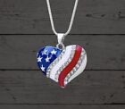 american heart necklace