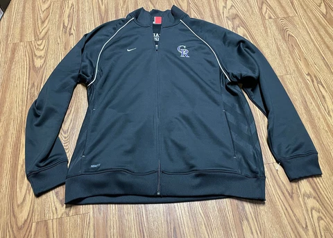 MEN XXL FIT DRY COLORADO ROCKIES JACKET NIKE OLDER MODEL DRI-FIT Cover