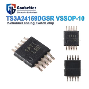 Original authentic TS3A24159DGSR VSSOP-10 2-channel analog switch IC chip - Picture 1 of 10