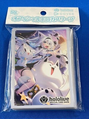 Hololive OFFICIAL CARD GAME Sleeve Shirakami Fubuki 55pcs. - Image 1 of 2