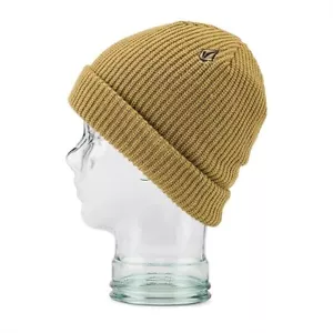 Volcom Sweep Mens Beanie Dark Khaki OSFM NWT - Picture 1 of 2