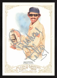 Tarjeta firmada con autógrafo Topps Allen & Ginter de Richard Petty NASCAR Champ 2012 #61 1 - Imagen 1 de 2
