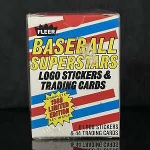 ‘88 Fleer Limited Edition Baseball Superstars Sealed Set of 44 See Description